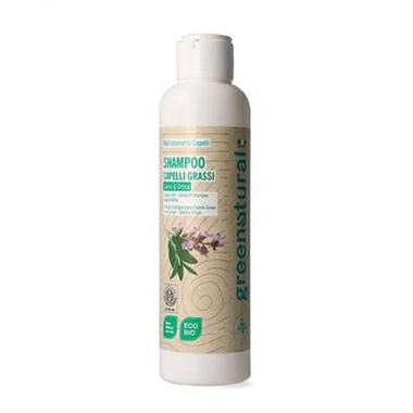 Shampo antiforfora Salvia e Ortica 250 ml - Green Natural