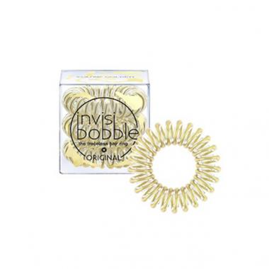 You're Golden- 3 Hair Rings - Invisibobble