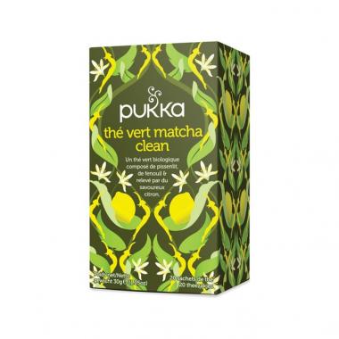 Tè verde Clean matcha green - Tisane Pukka