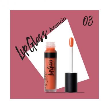 Lip Gloss 03 New Arancio - PuroBio Cosmetics