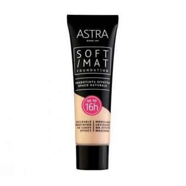 Soft Mat Foundation  06 Hazelnut - Astra Make Up