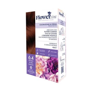 Tinta permanente Biondo Scuro Ramato 6.4 Flower Tint - Purobio Cosmetics